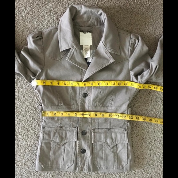 DIESEL Denim FIELD SAFARI Motorcycle Jacket size XS ๐ฅ Cotton - Picture 5 of 13